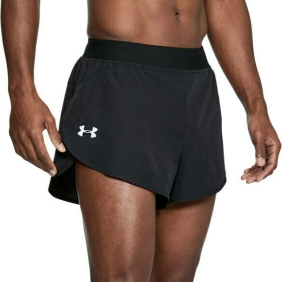 under armour split shorts